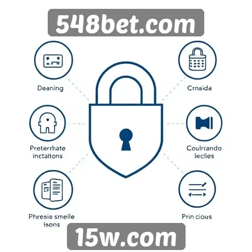 Recursos de segurança do site 548bet